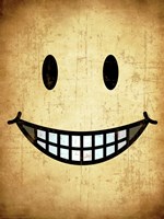 Hang up a Smile (sepia) Fine Art Print