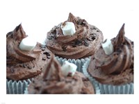 Hot Chocolate Cupcake Fine Art Print