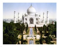 Taj Mahal 1890 Fine Art Print