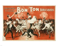 Bon-Ton Burlesquers Fine Art Print