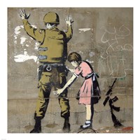 Bethlehem Wall Graffiti by Banksy - various sizes