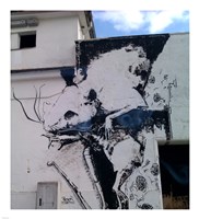 Graffiti Rat in Germany Fine Art Print