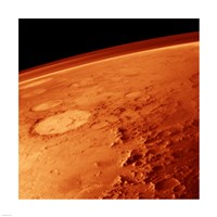 Smiley Face Crater on Mars - various sizes, FulcrumGallery.com brand