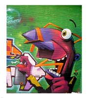 Vitoria Graffiti Fine Art Print