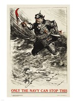 Only the Navy Can Stop This Fine Art Print