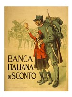 Banca Italiana De Sconto Fine Art Print