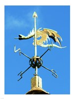 Weathervane on the Church of St Michael Fine Art Print