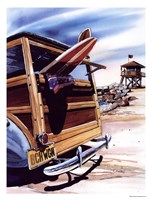 Beach Wagon Fine Art Print
