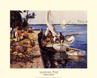Landing Pier Fine Art Print