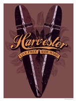 Harvester Logo Fine Art Print