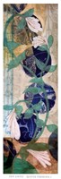 Quilted Perfoliata I by Erin Galvez - 13" x 38"