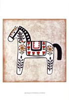 Folk Song II Framed Print