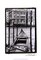Waterways of Venice III Framed Print