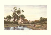 When Evening Shadows Fall Fine Art Print