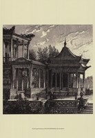 Imperial Achitecture III Framed Print