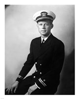 1942 JFK Uniform Portrait Fine Art Print