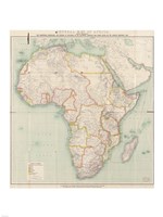 Africa 1909, Edward Hertslet Fine Art Print