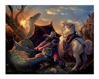 Dragon Slayer Fine Art Print