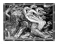 Medieval Dragon I Fine Art Print