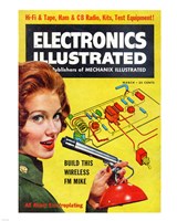 Electronics Illustrated March, 1961 Fine Art Print