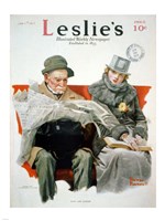 Fact & Fiction by Norman Rockwell 1917 Fine Art Print