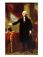 Gilbert Stuart, George Washington Lansdowne Portrait, 1796 Fine Art Print