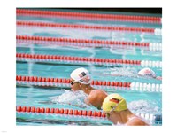 US Swimmer Susan Rapp Fine Art Print