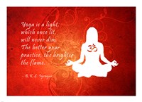 Yoga Quote Fine Art Print