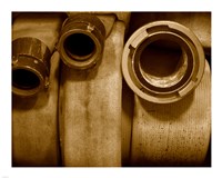Fire Hose Supply Fine Art Print