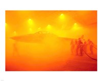 Firesafety Practice on the SS Truman Fine Art Print