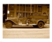 Rosie  O'Grady Firetruck Fine Art Print