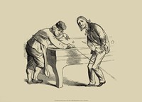 Pool Hall Antics II Fine Art Print