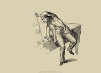 Pool Hall Antics IV Fine Art Print