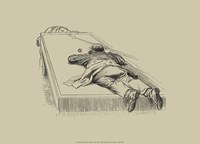 Pool Hall Antics IX Fine Art Print