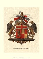 Stately Heraldry III Fine Art Print
