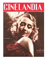 Joan Blondell CINELANDIA Magazine Fine Art Print