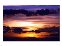 Kihei Sunset Fine Art Print
