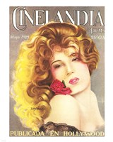 Lili Damita CINELANDIA Magazine Fine Art Print