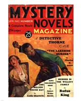 Mystery Novels Magazine Spring 1933 Fine Art Print