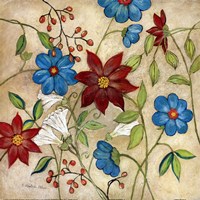 Cottage Garden I Fine Art Print