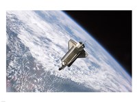 STS115 Atlantis Undock ISS - various sizes, FulcrumGallery.com brand