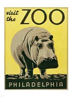 Visit the Zoo - Philadelphia Fine Art Print