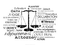 Legal Words Fine Art Print