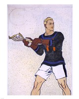 Collier Lacrosse Fine Art Print