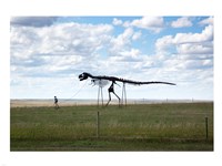 Dinosaur Sculpture Fine Art Print