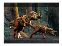 T Rex Pair Fine Art Print