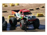 Bad News Monster Truck Fine Art Print