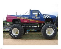 Dragon Heart Monster Truck Fine Art Print