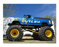 P.C. Outlaw Monster Truck Fine Art Print
