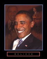 Obama - Believe Fine Art Print